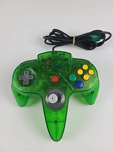 RARA 1 di 1000 Joycard Hudson Verde Trasparente 64 Controller Nintendo N64 *LEGGI* - Foto 1 di 20