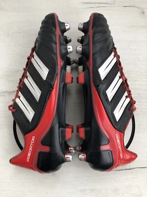 Adidas Predator Adipower SG Leder Fußball Stollenschuhe US7 1/2 UK7 EUR40 1/3  - Bild 1 von 4