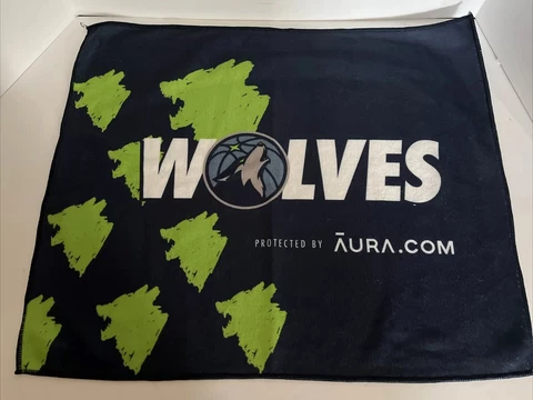 Minnesota Timberwolves Fabric Banner 19”x16” Polyester Basketball MN wolves NBA Cover