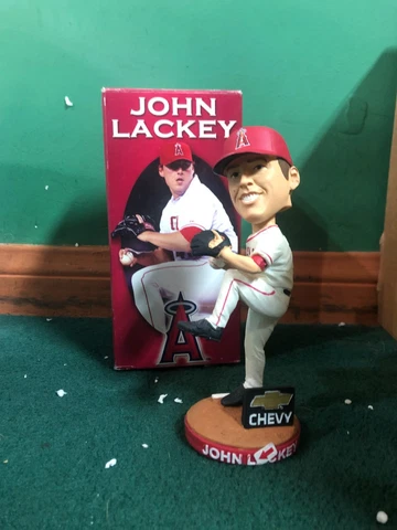 2008 John Lackey Los Angeles Angels of Anaheim Bobble Head Toy Cover
