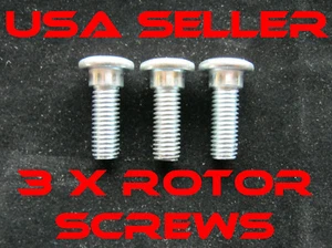 Scooter Disc Brake Rotor Screws Gy6 Moped 3 Screws 50cc - Bild 1 von 1