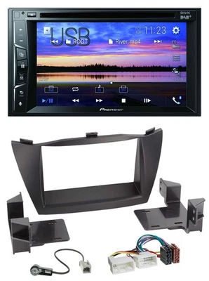 Pioneer Bluetooth 2DIN USB DVD DAB MP3 Autoradio für Hyundai ix35 (2010-2013) - Bild 1 von 4