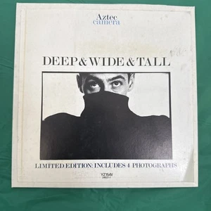 AZTEC CAMERA DEEP AND WIDE AND TALL - LTD ED 7" WITH 4 PHOTOS & ALT SLEEVE RARE - Picture 1 of 13