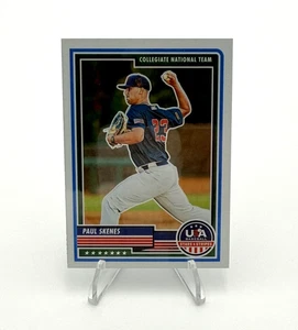 Estrellas y rayas de béisbol de Estados Unidos Panini 2023 - Paul Skenes #87 - Imagen 1 de 2
