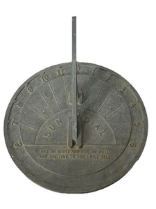 Pencraft Sundial "Set Me Right And Use Me Well And The Time To You I Will Tell” - Picture 1 of 6