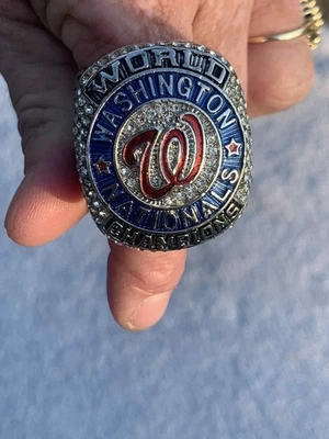 Washington Nationals 2019 World Series Championship Ring Strasburg baseball mlb - Image 1 of 4