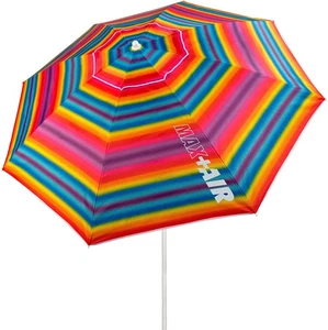 Ombrellone Da Spiaggia, 220 Cm, Antivento, Tetto Ventilato, Palo Da 28-32 Mm, Pr - Foto 1 di 12