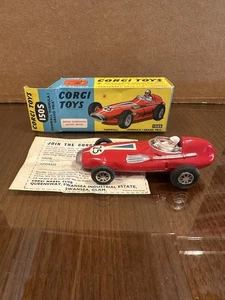 original Corgi Toys 154 Vanwall Formula Grand Prix RACING CAR ~ In original box  - Picture 1 of 16