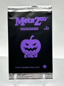 MetaZoo 2020 HALLOWEEN 2nd EDITION Promo Booster Pack Brand New Sealed Exclusive - Picture 1 of 2