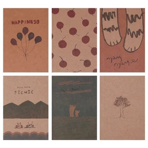 Notebook Blank Page Painting Paper Book Journal Diary Notepad Memo Pads Supplies - Picture 1 of 8