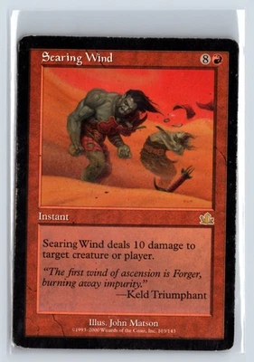 (2X) Searing Wind Prophecy Rare – MTG Magic the Gathering Card - Image 1 of 4