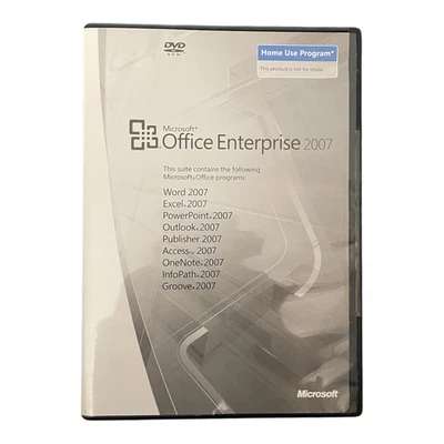 Microsoft Office Enterprise 2007 (Home Use) w/Key (Word, PowerPoint, Excel, Etc) - Image 1 of 3