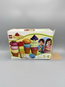 LEGO DUPLO: Creative Ice Cream (10574) Complete Set + Bonus 2 Birthday Cupcakes