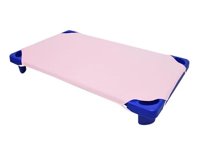 American Baby Company 100% Natural Cotton Percale Toddler Cot 23 x 40, Pink  - Image 1 of 4