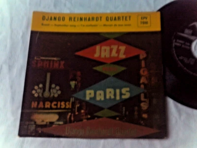 Django REINHARDT  EP 45T   BRAZIL ,SEPTEMBER SONG TBE - Photo 1/4