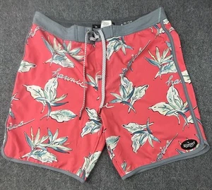 Rip Curl Mens 36 Mirage Board Shorts Aloha Palm Trees Swim Surf Beach Hawaii (F) - Picture 1 of 7