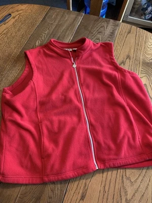 Chaleco Blair Mujer 2XL Rojo Cremallera Completa Foto 1 de 3