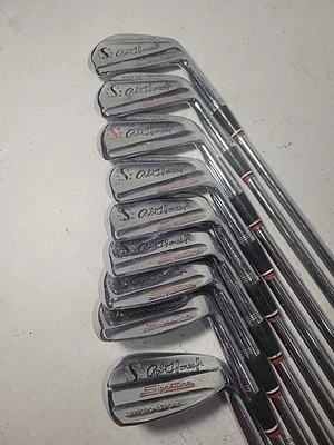 Palos de golf de hierro Spalding registrados Synchro Stroke Robert T Jones Jr. 2-pw Rh Foto 1 de 4