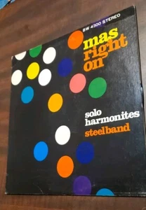 Mas Right On - Solo Harmonites Steelband (LP 1973 Bestway Records) Reggae - Picture 1 of 10