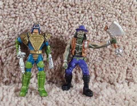 1995 Mattel Judge Dredd Vs The Uglies Heros Fink Angel Action Figure Cover