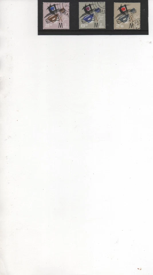 Malta Stamps 1966  Tenth Trade Fair set of 3 Mint SG373-375 - Image 1 of 1