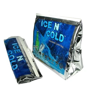 Insulated Picnic/shopping Cooler Bags For Groceries Camping Hiking Beach Travel - Picture 1 of 7