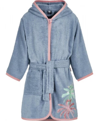 PLAYSHOES Frottee-Bademantel Palmen