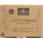 Go Bamboo Natural Cotton Buds x200
