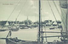 DENMARK Hornbaek Havn harbour 1910s PC