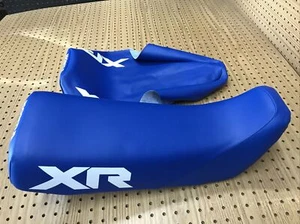 HONDA XR80R XR100R SEAT COVER "blue" 1985 MODEL (H*-177) - Picture 1 of 12