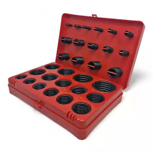 382Pcs Assorted O-Ring Kit Imperial 30 Popular Sizes Hinged Box (Moulded) - Picture 1 of 4