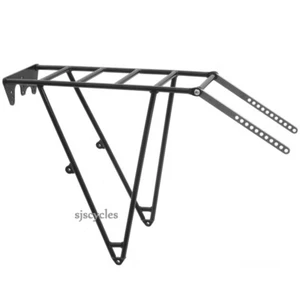 Thorn LW Expedition Steel Rear Cycle Pannier Rack - Black Powdercoat SECONDS - Picture 1 of 4