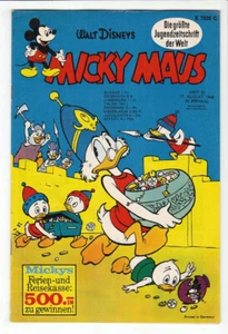 Mickey Mouse 1968 Nº 33 Cuaderno Original Antiguo ¡En Buen Estado! - Imagen 1 de 5