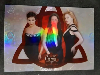 2004 Inkworks Charmed: Connections Promo Card #CC-P1 Paige Piper & Phoebe - Image 1 of 2