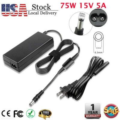 AC Adapter Charger Power Supply For Toshiba PA3201U-1ACA PA3283U-1ACA - Image 1 of 4