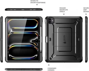 SUPCASE Tablet Case For iPad Pro 13 Inch M4 2024 (7th Gen) with Screen 360 Cover - Picture 1 of 26