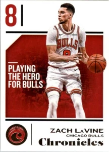 2018-19 Panini Chronicles #100 Zach LaVine Chicago Bulls *+* - Picture 1 of 2