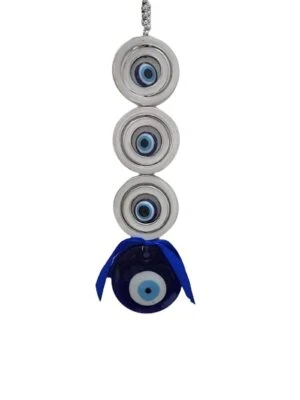 Evil Eye Nazar Battu Hanging Ornament Nazar Battu Amulet Charms Vastu Feng Shui - Image 1 of 4