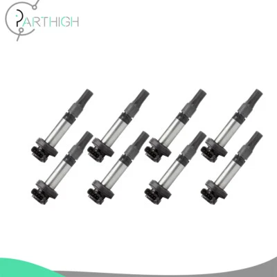 8Pcs Ignition Coil For Land Rover Range Rover Sport 4.2L 4.4L 2006-2009 LR3 4.4L - Image 1 of 4
