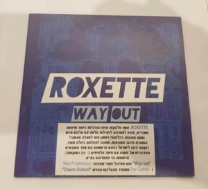 ROXETTE  way out CD SINGLE ISRAELI PROMO - Picture 1 of 3