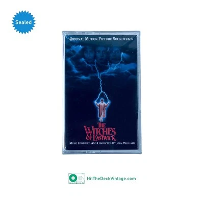 Witches Of Eastwick Soundtrack Cassette Tape (1987) US 1st Pressing SEALED - Image 1 of 4