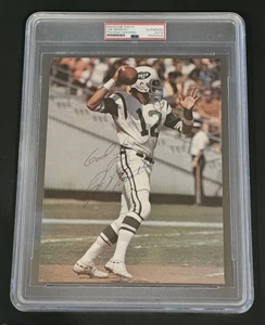 JOE NAMATH Signed Magazine Photo-HALL OF FAME-NEW YORK JETS-PSA - Picture 1 of 5