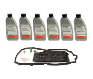 Transmission Service Kit: 6L ATF, Filter, Gaskets, Pan Bolts for Mercedes 2010+