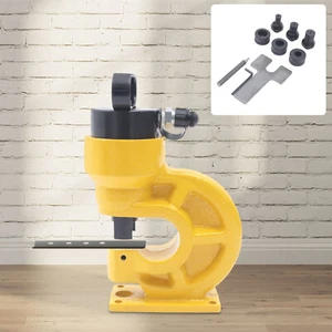 CH-60 punzón de agujero hidráulico triturador de agujeros unidad hidráulica juego de perforadores de chapa - Imagen 1 de 17