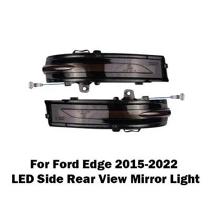 Side View Mirror LED Lamp Assembly Warning Light For Ford Edge 2015-2022 2PCS - Picture 1 of 12