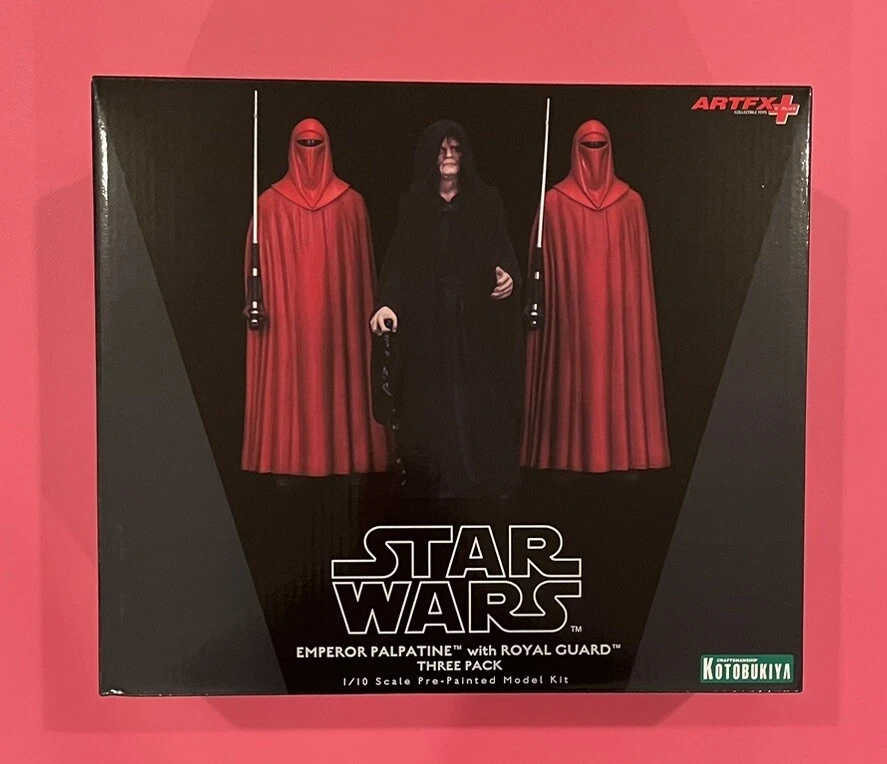 Nuevo GUARDIA REAL EMPERADOR PALPATINE Retorno ARTFX+ Star Wars 1/10 Paquete de 3 Kotobukiya Foto 1 de 1