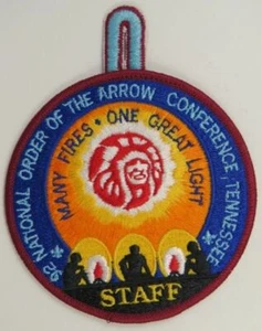1992 National OA Conference (NOAC) Staff Patch [S164] - Picture 1 of 1