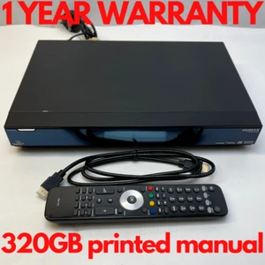 Humax Foxsat HDR 320GB DVR Freesat+ HD Satellite TV Receiver Manual, Remote - Picture 1 of 10