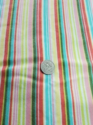 5/8 yds Multiple Choice Fabrics Hoffman International Stripped Brushed - Image 1 of 2