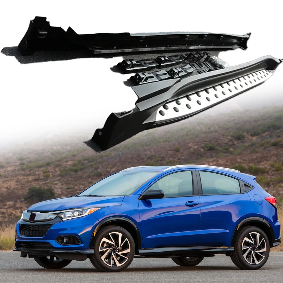 2Pcs Running Board Side Steps Pedal Nerf Bars Fits for Honda HR-V HRV 2015-2021 - Image 1 of 4